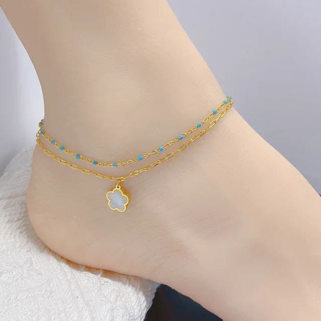 Stainless anklet